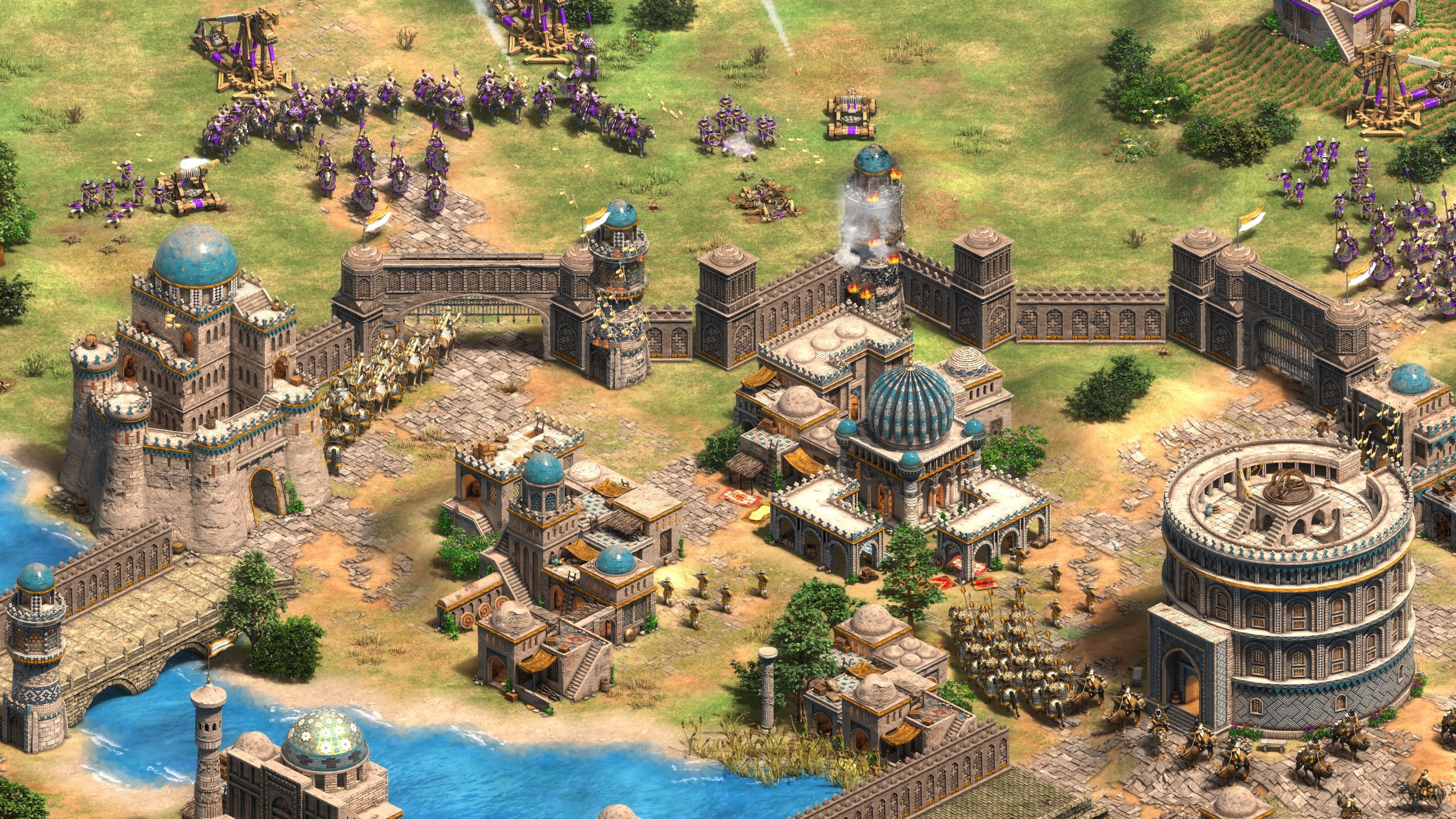 Age of Empires medieval battle scene